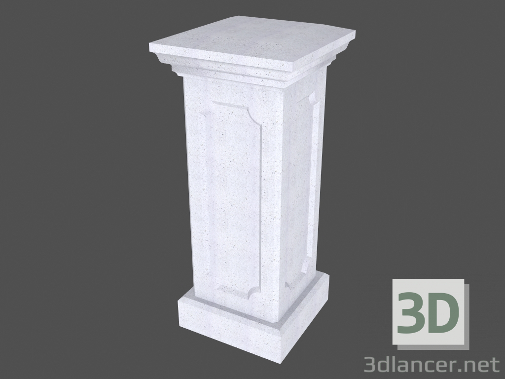 3D Modell Balustrade (BT66KO) - Vorschau