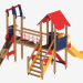 3D Modell Kinderspielanlage (1204) - Vorschau