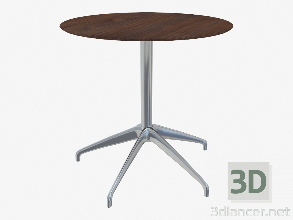 3D Modell Couchtisch (Nussbaum 60x55) - Vorschau