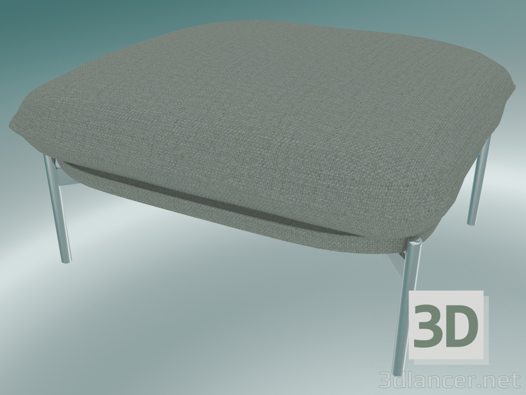 3D modeli Pouffe Cloud (LN4, 78x74 H 40cm, Kromlu bacaklar, Sunniva 2 717) - önizleme