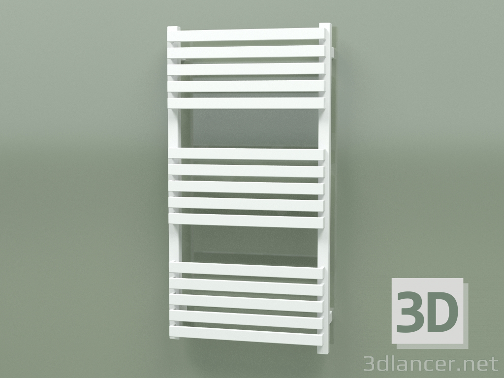 3d model Radiador Quadrus Slim One (WGQSN087045-S8, 870x450 mm) - vista previa