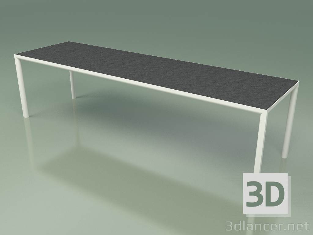 3d model Mesa de comedor 005 (Metal Milk, Gres Graphite) - vista previa