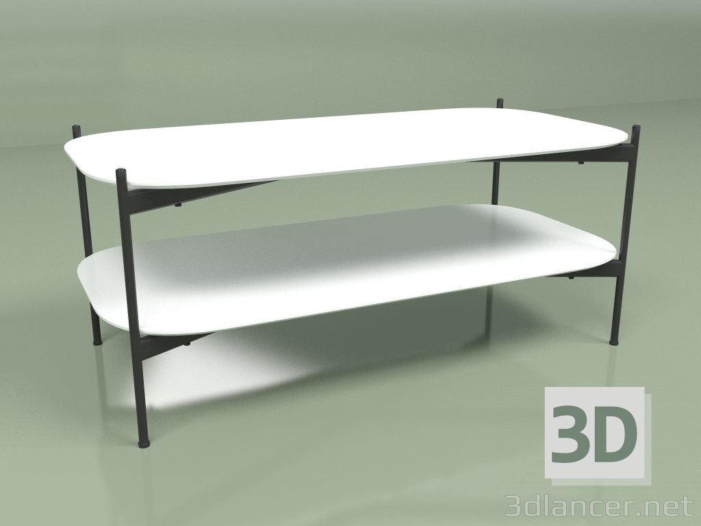 Modelo 3d Mesa de centro Lindholm comprimento 107 - preview