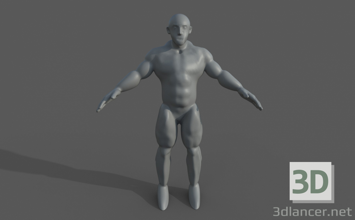 3D Modell Spieler - Vorschau