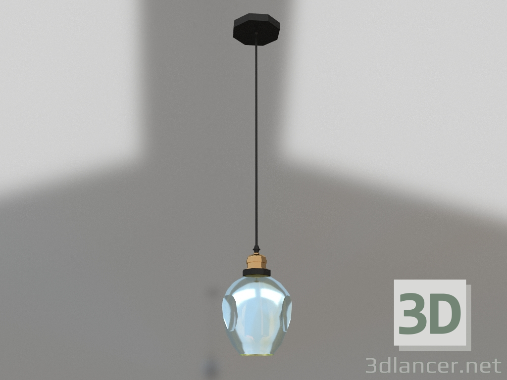 3d model Pendant Nissa blue (07512-1A,05) - preview