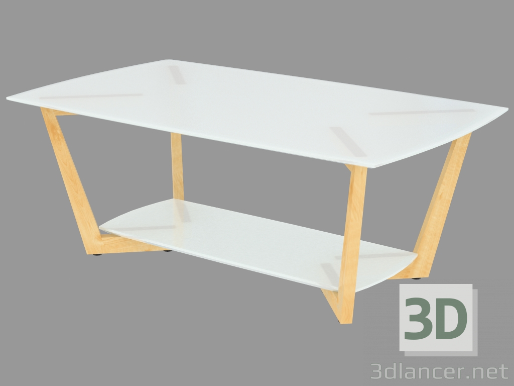 3d model Mesa de café - vista previa