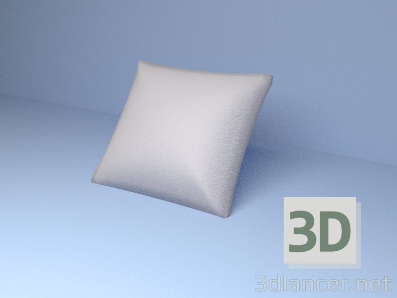 Modelo 3d Travesseiro - preview