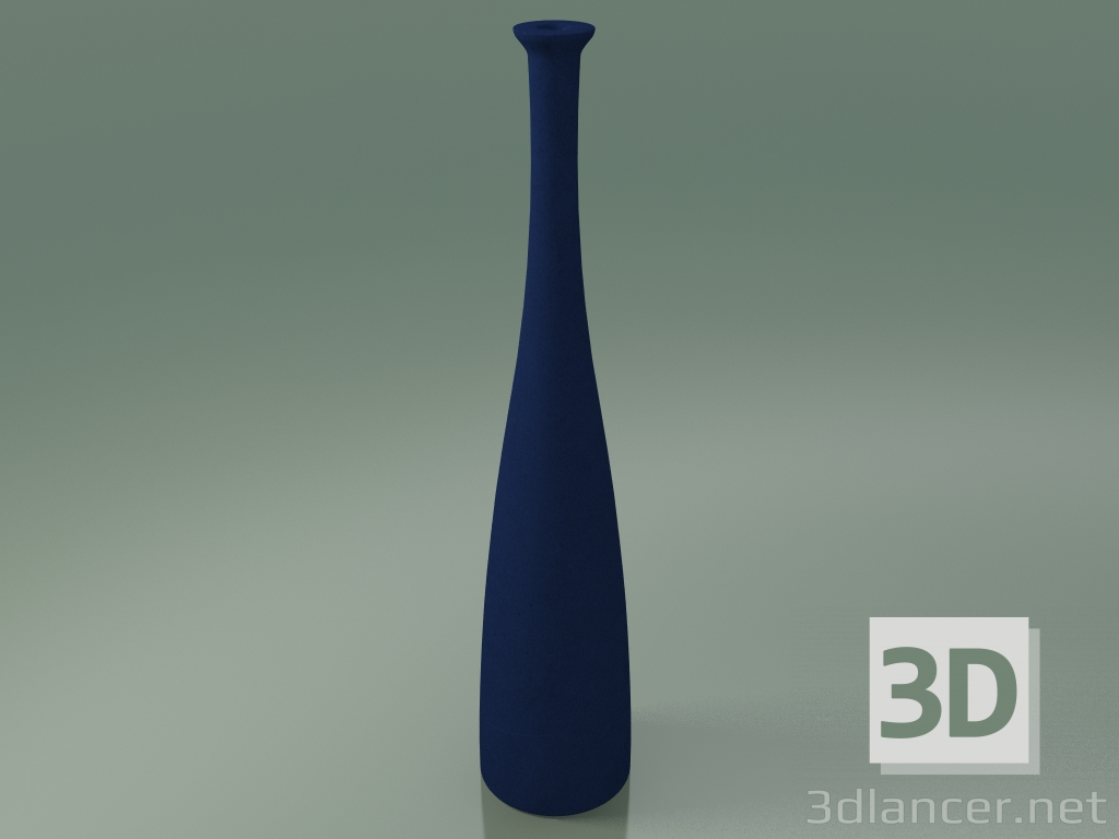 modèle 3D Bouteille décorative InOut (92, céramique bleue) - preview