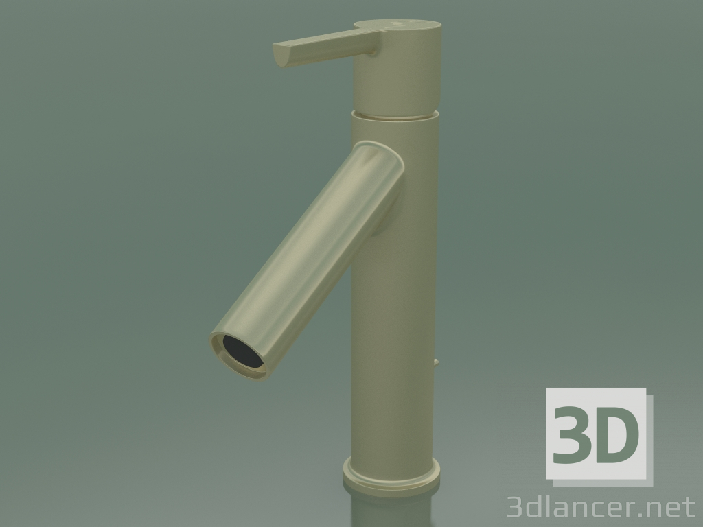 3d model Mezclador monomando de lavabo 100 (Polished Gold Optic, 10001990) - vista previa