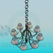 3d model Chandelier in 8 shades - preview