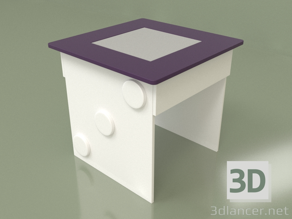 Modelo 3d Mesa de jogos com playground (Ametist) - preview