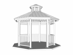 Gazebo octogonal