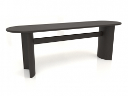 Table à manger DT 05 (2200x600x750, bois brun)