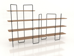 Modulares Rack (Zusammensetzung 6 (05+03+U))