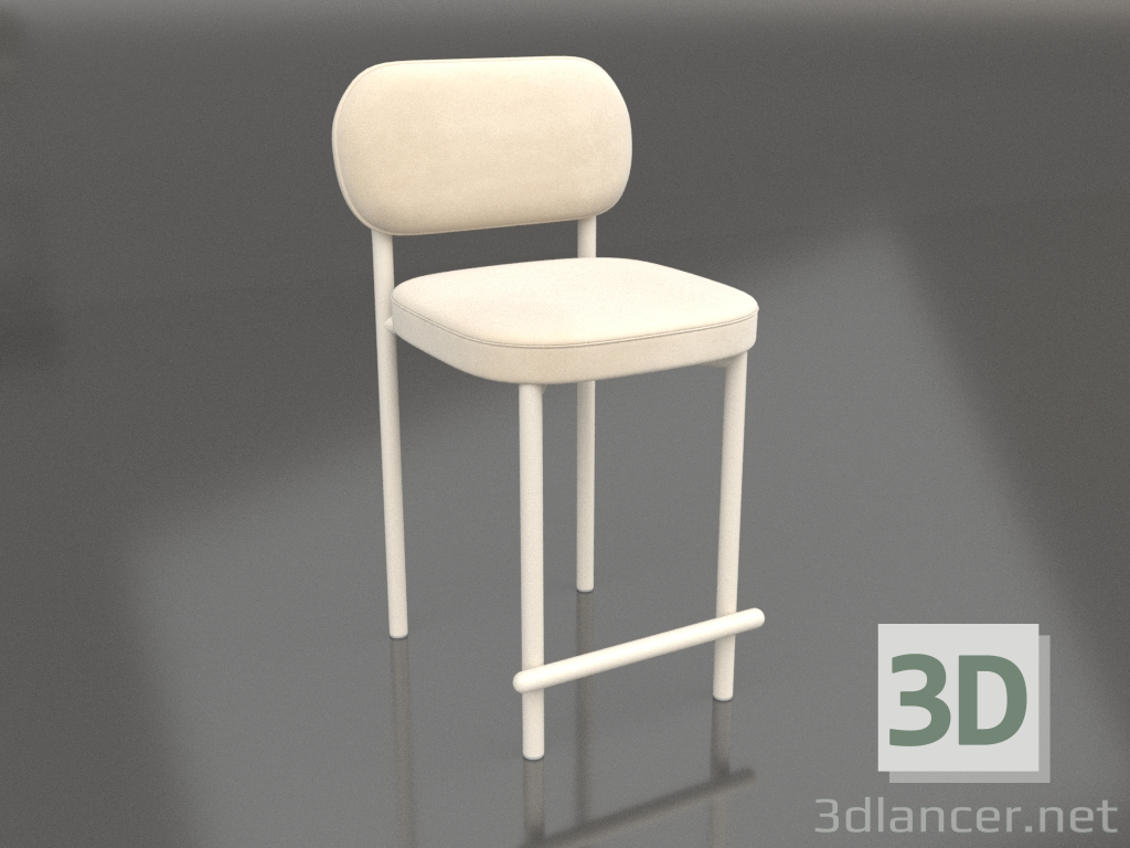 modello 3D Sedia semi-bar Toptynych (Plombir) - anteprima