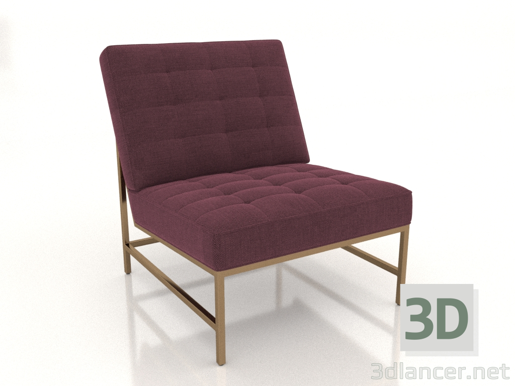 modèle 3D Chaise design Blake - preview