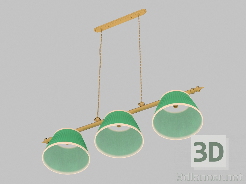 modèle 3D Lustre Sade (1195-3P) - preview