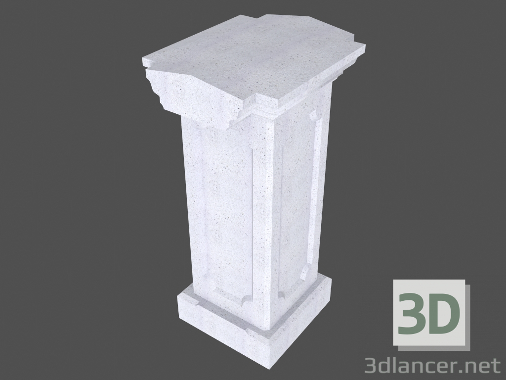 modèle 3D Balustrade (BT66KS) - preview