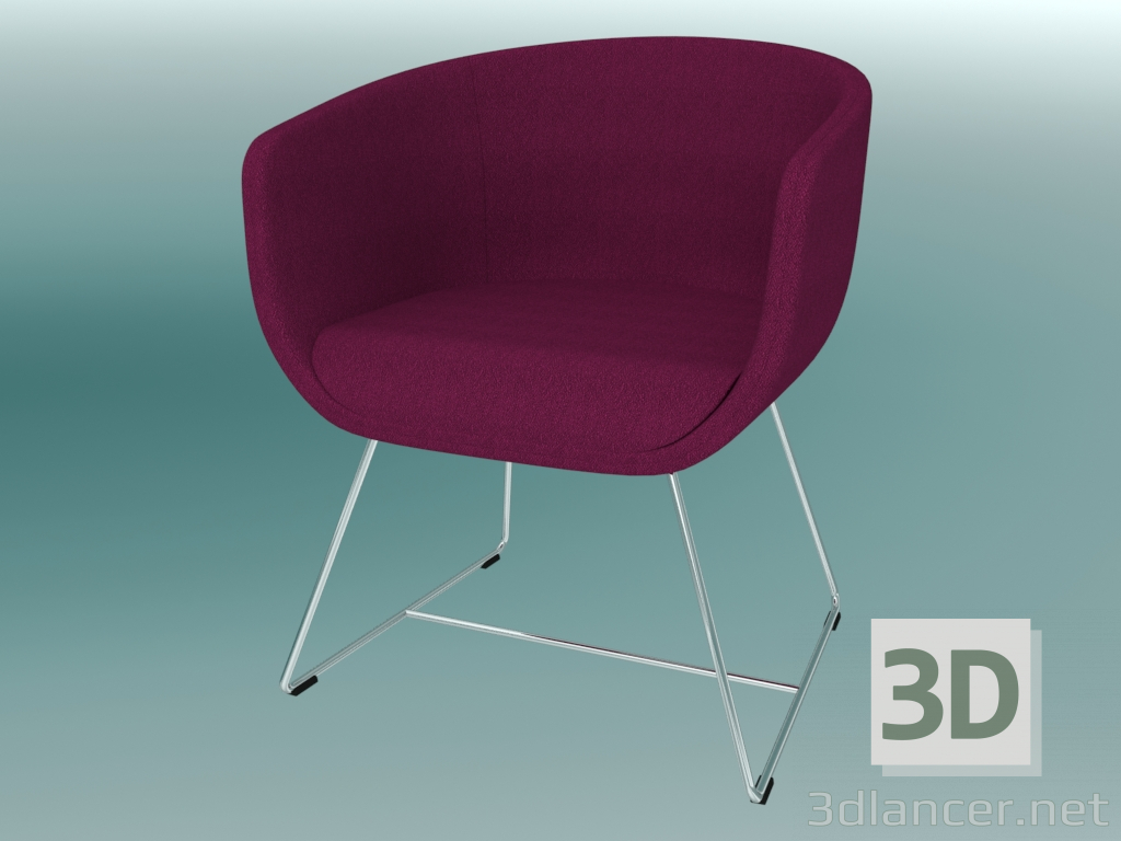 3d model Armchair (10V3) - preview