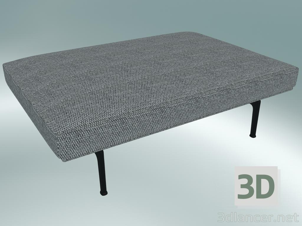 3d model Pouf Outline (Vancouver 14, Black) - preview