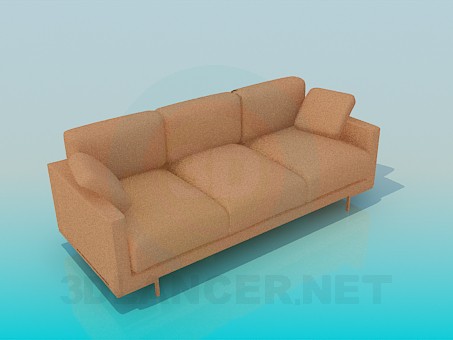 3D Modell Sofa - Vorschau