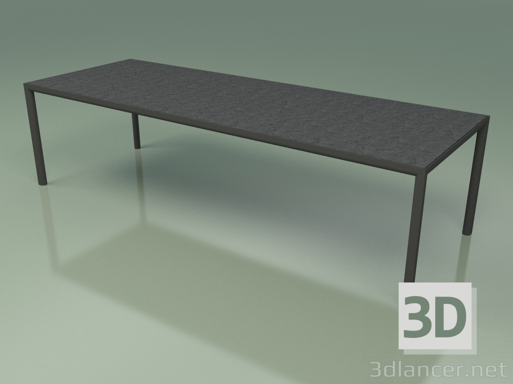 3d model Mesa de comedor 006 (Metal Ahumado, Gres Grafito) - vista previa