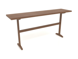 Console table KT 12 (1600x400x750, wood brown light)