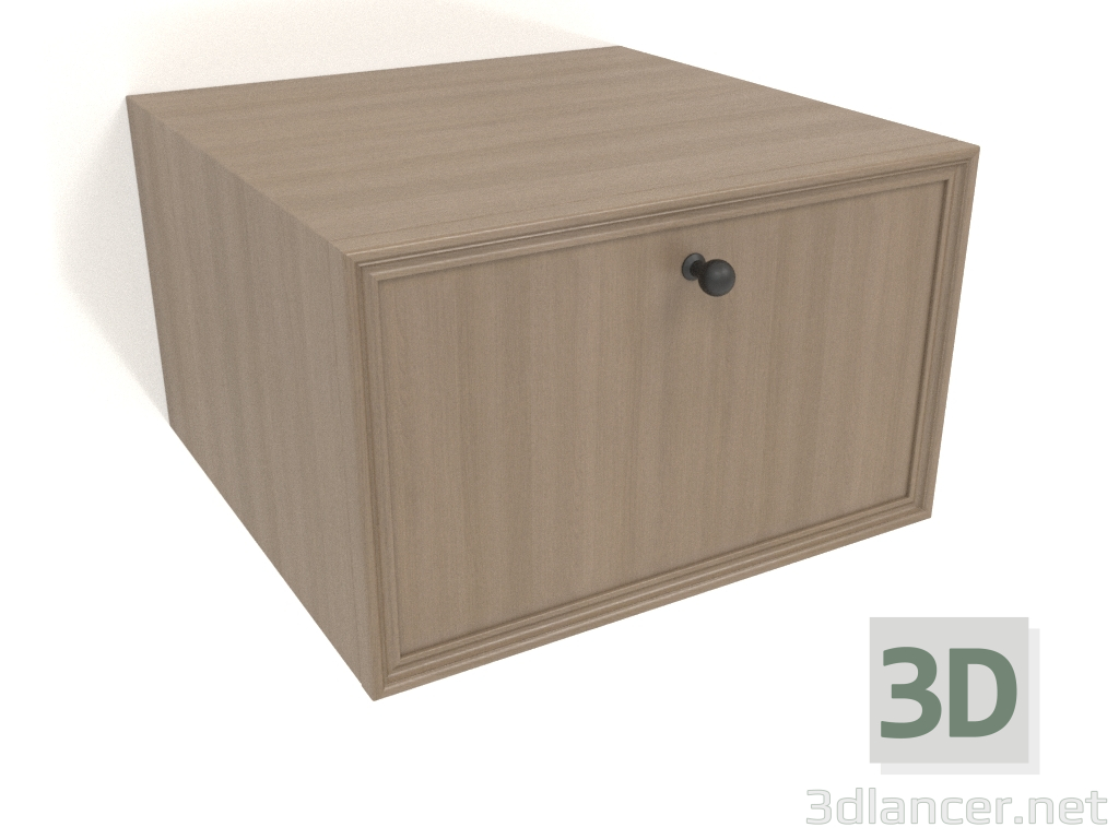 modello 3D Pensile TM 14 (400x400x250, grigio legno) - anteprima