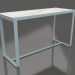 3D Modell Bartisch 180 (DEKTON Aura, Blaugrau) - Vorschau