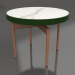 modèle 3D Table basse ronde Ø60 (Vert bouteille, DEKTON Aura) - preview