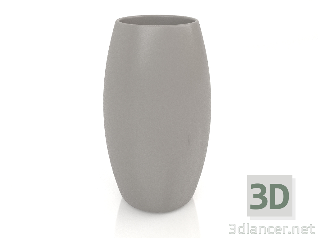 3D Modell Blumentopf 2 (Quarzgrau) - Vorschau