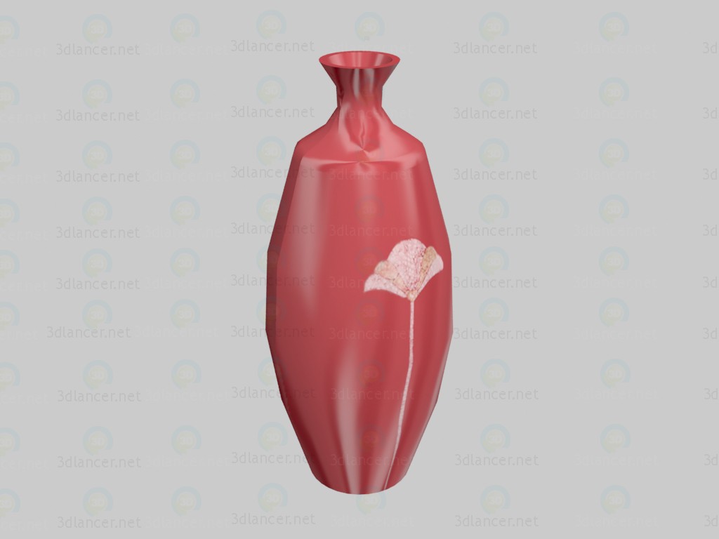 3D Modell Vase Orinoko (klein) - Vorschau