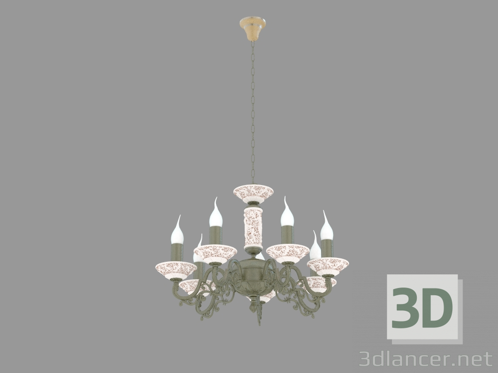 3d model Chandelier Rotonda (1201-7P) - preview