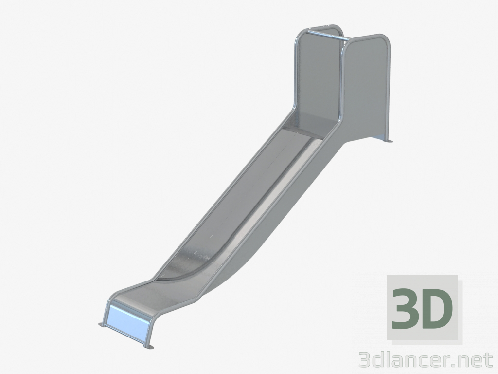 3d модель Гірка дитячого ігрового майданчика (SL4505) – превью