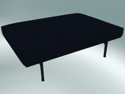 Pouf Outline (Vidar 554, Schwarz)