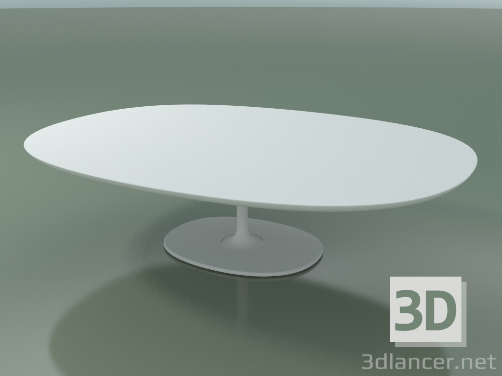 3d model Mesa de centro oval 0688 (H 35 - 100x135 cm, M02, V12) - vista previa