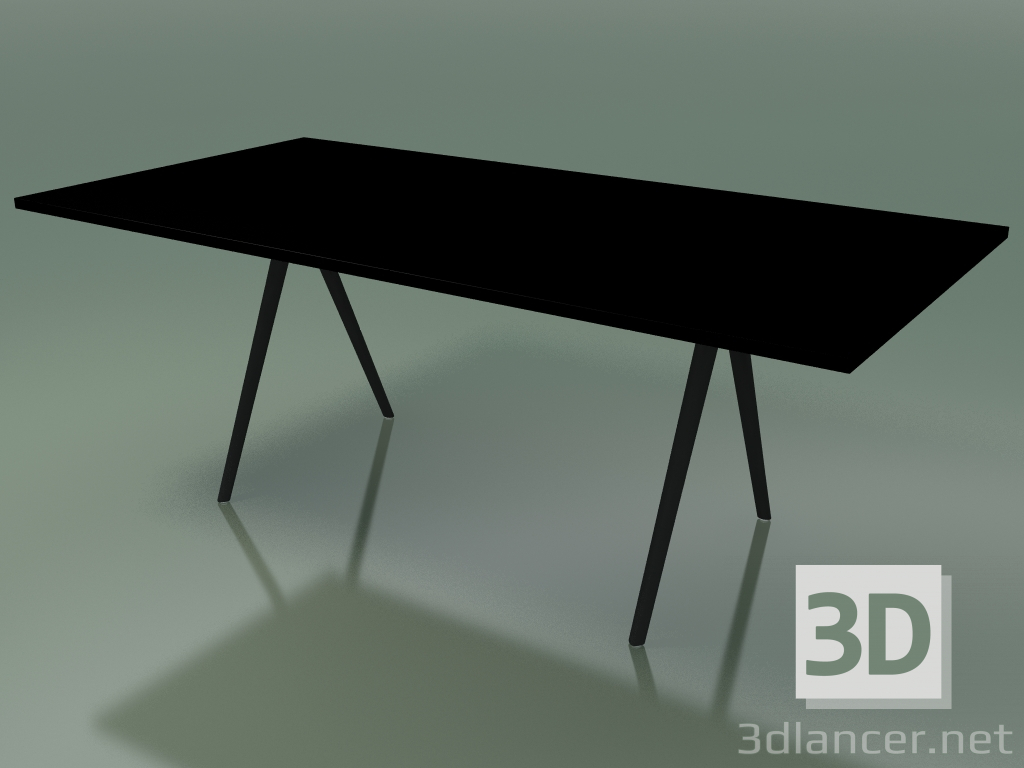 3d model Mesa rectangular 5404 (H 74 - 99x200 cm, melamina N02, V44) - vista previa