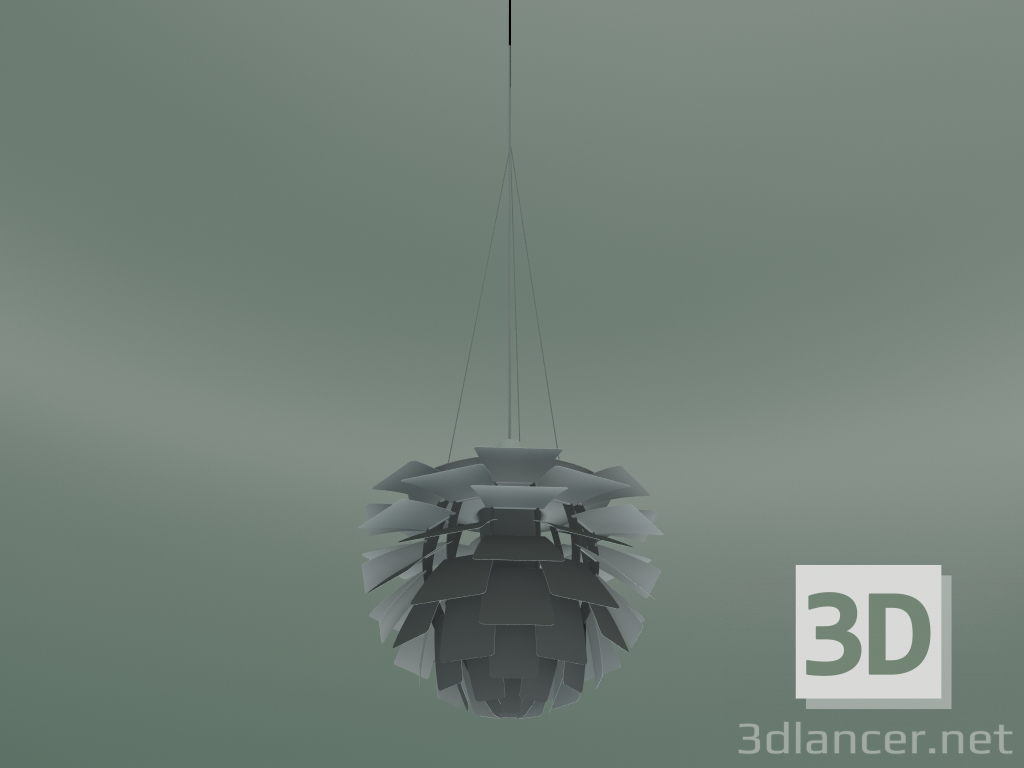 modèle 3D Suspension PH Artichoke (⌀600, 100W E27, ST POL V2) - preview