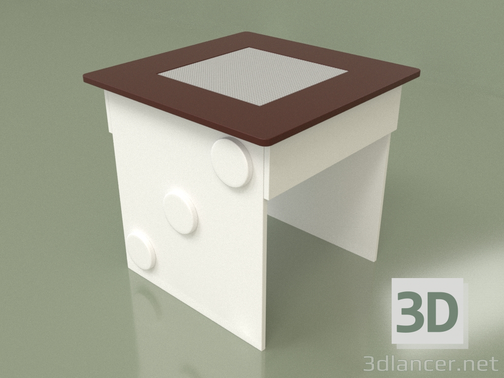 Modelo 3d Mesa de jogos com playground (Arabika) - preview