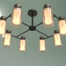 Modelo 3d Candelabro de teto Amado 70115-8 (preto) - preview