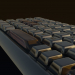 modèle 3D clavier - preview