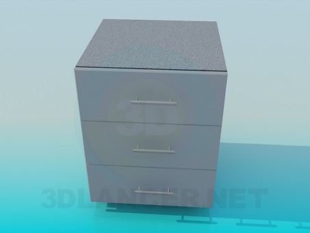 3D Modell Schrank - Vorschau