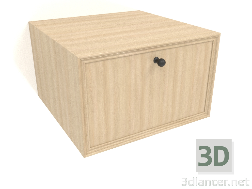 modello 3D Pensile TM 14 (400x400x250, legno bianco) - anteprima