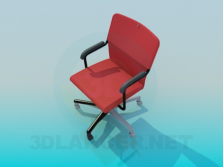 3d model Silla de oficina - vista previa