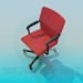 modèle 3D Chaise de bureau - preview