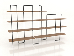 Modulares Rack (Zusammensetzung 8 (06+02+U))