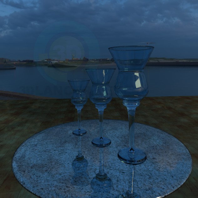 3D modeli stemware - önizleme