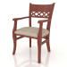 3d model Chair (armchair) Edinburgh (Cognac) - preview