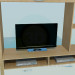 3d model Cabinet in the living room - preview