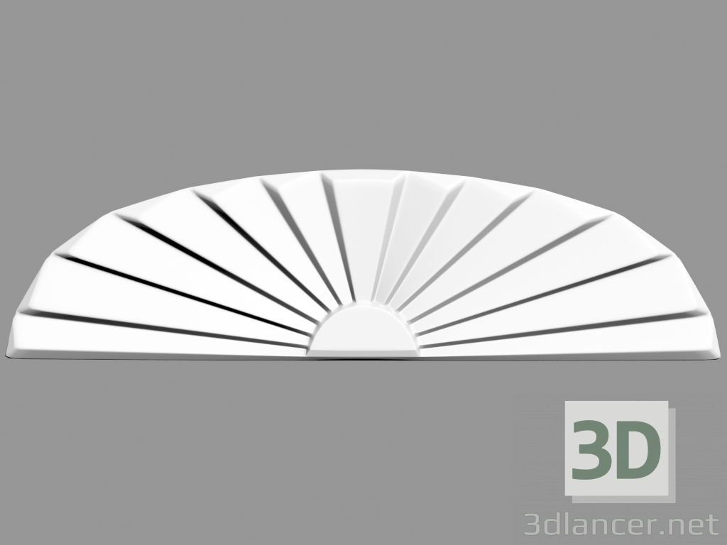 Modelo 3d Enquadrando a entrada (D1) - preview